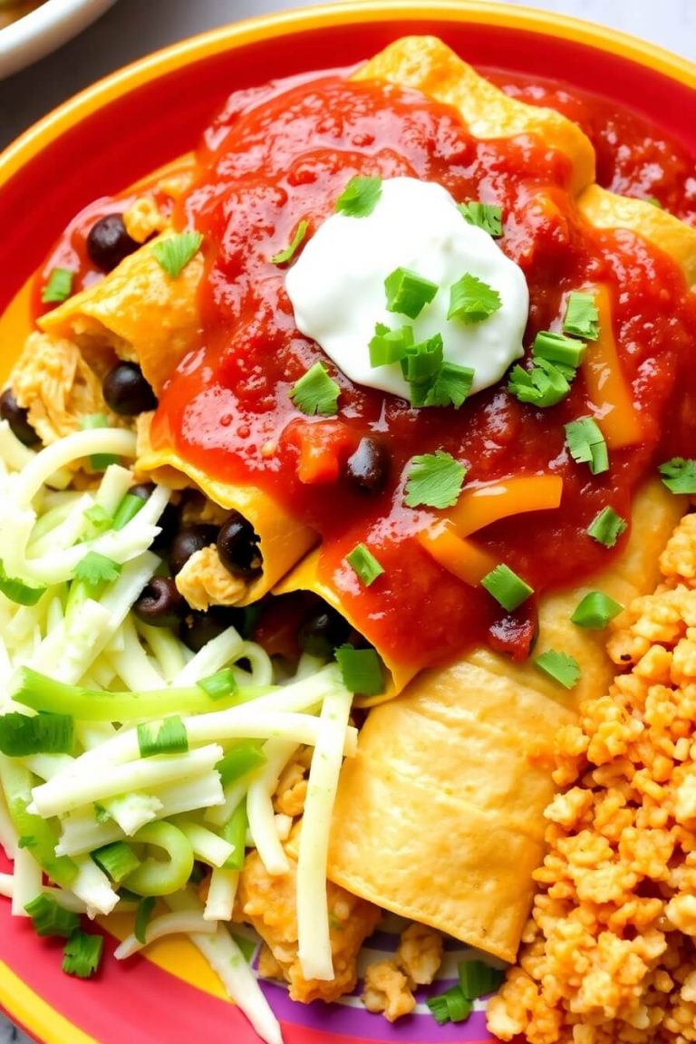 Healthy Chicken Enchiladas Recipe