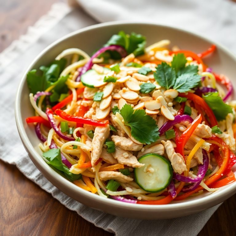 Low Carb Chinese Chicken Salad Recipe