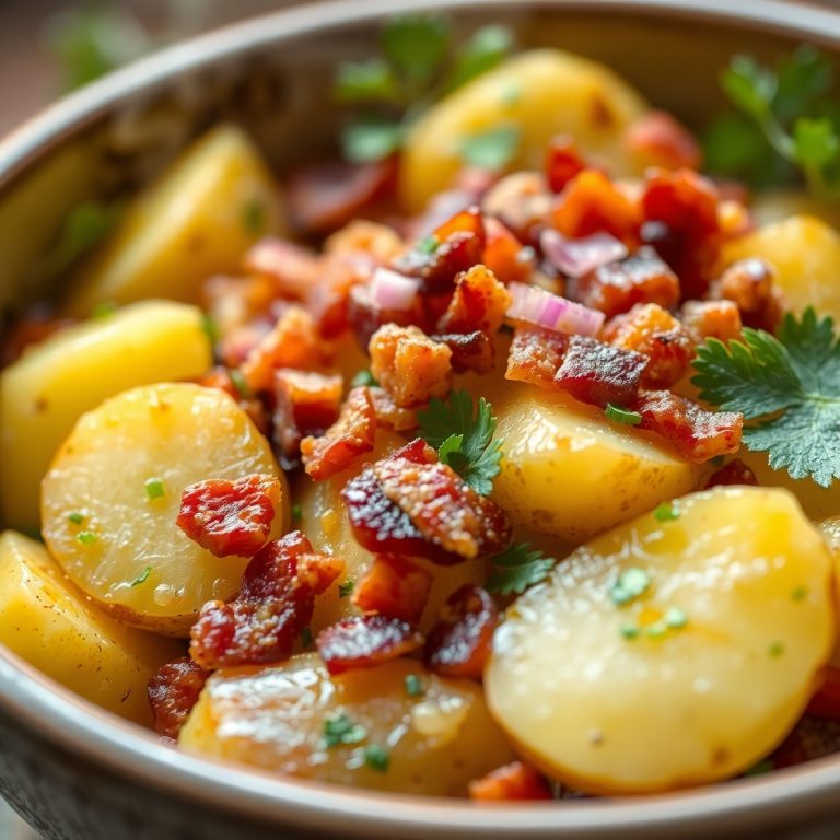 Warm Potato Salad Recipe