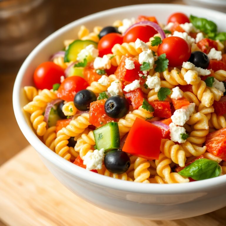 Easy Cold Pasta Salad Recipe