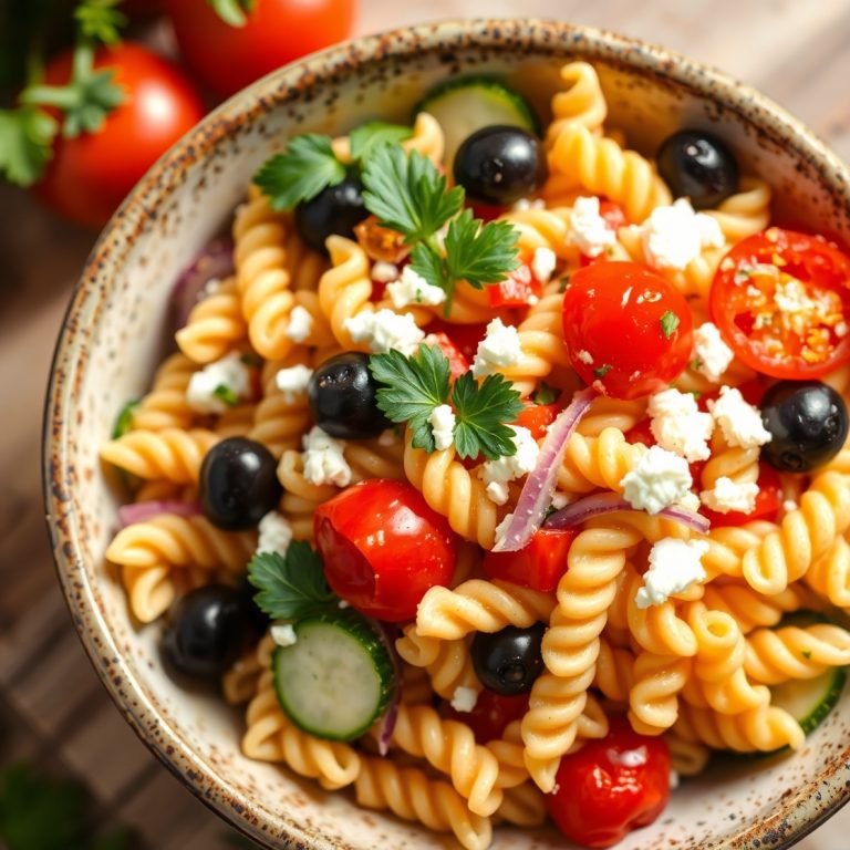 Pasta Salad with Italian Dressing