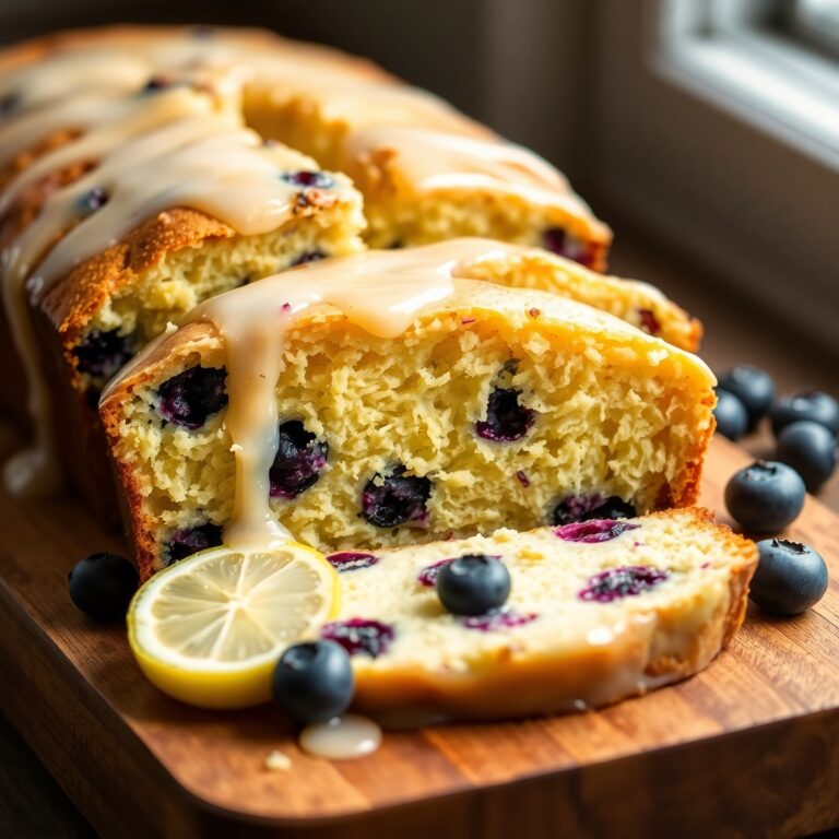 Lemon Blueberry Bread Recipe