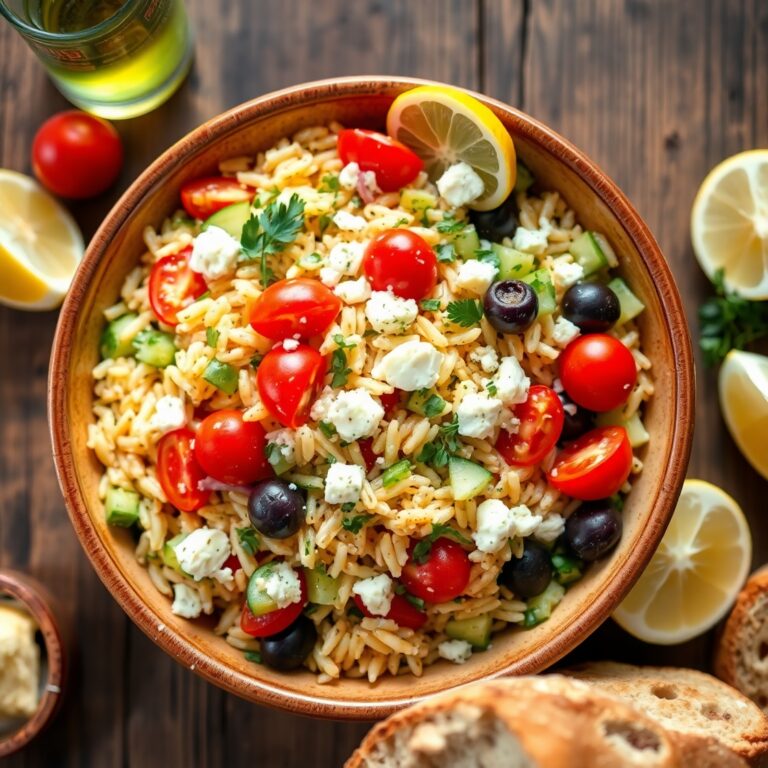 Greek Orzo Salad