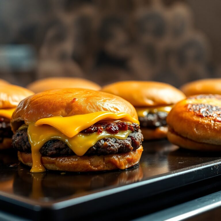 Smash Burgers on Griddle Recipe