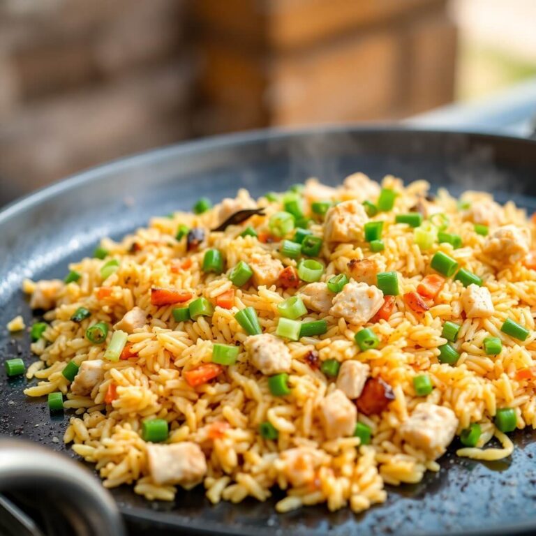 Fried Rice on Blackstone Griddle