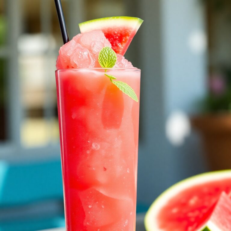 Watermelon Slushie Recipe