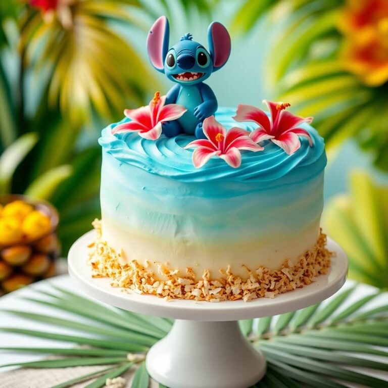 Lilo and Stitch Birthday Cake