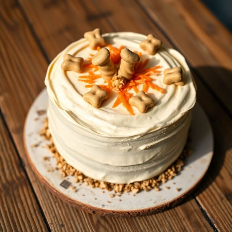 DIY Dog Birthday Cake