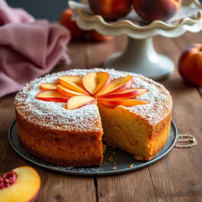 Peach Cake Recipe