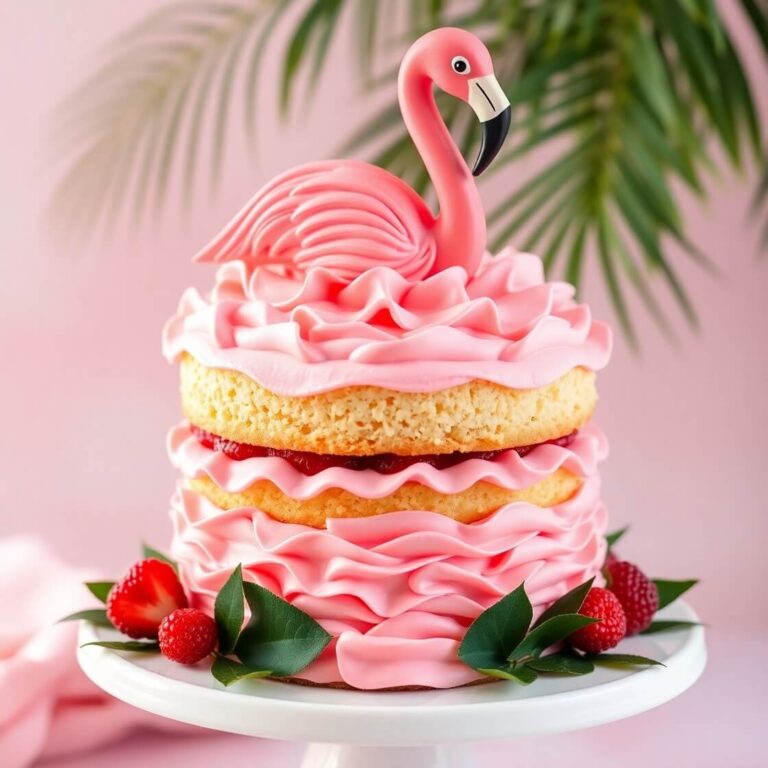 Flamingo Cake Recipe